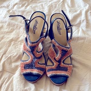 Lucky Brand Crochet Wedges